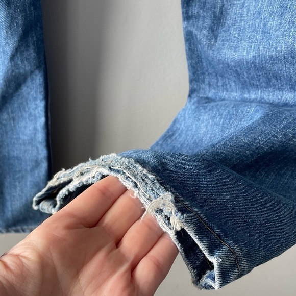 [34] Vintage Red Label Tommy Hilfiger Straight Leg Medium Wash Relaxed Jean - Picture 8 of 15